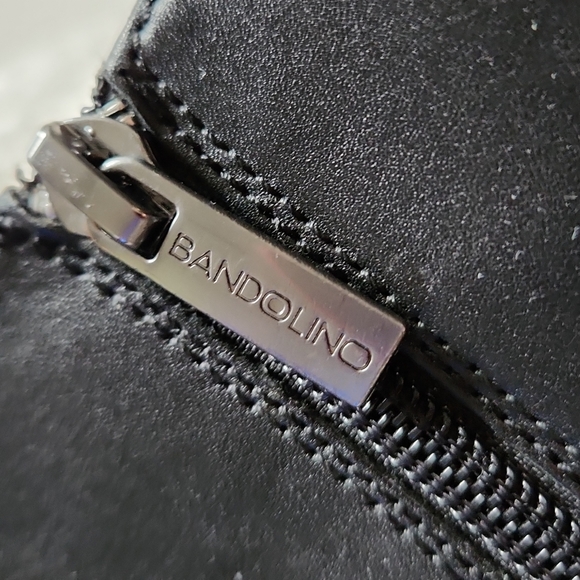 Bandolino Black Leather Knee High Boots - Picture 11 of 15